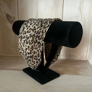 Wide Animal Print Headband